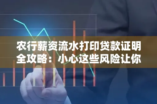 农行薪资流水打印贷款证明全攻略：小心这些风险让你轻松避坑