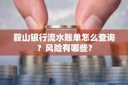 鞍山银行流水账单怎么查询？风险有哪些？