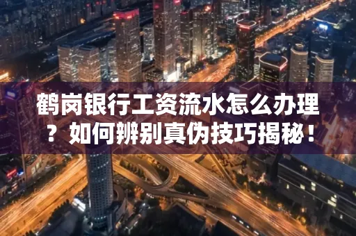 鹤岗银行工资流水怎么办理？如何辨别真伪技巧揭秘！
